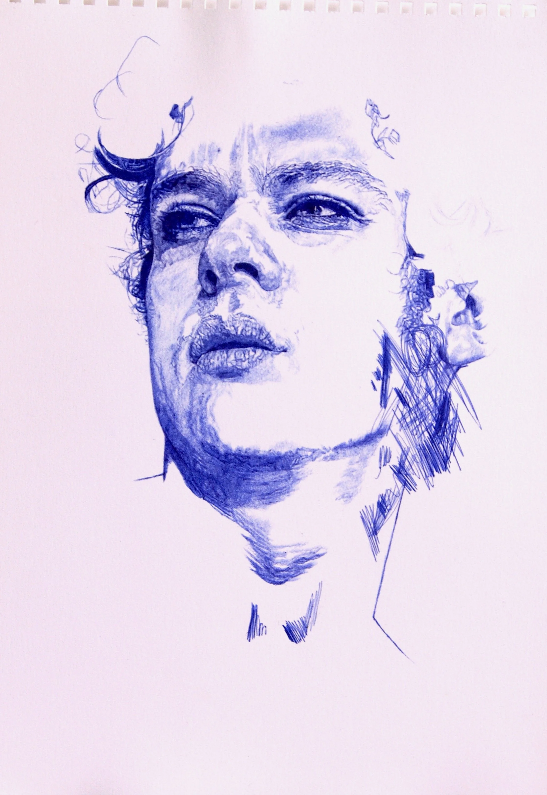 Biro Drawings By Sarah Muirhead Sarah Muirhead Figurative Artist