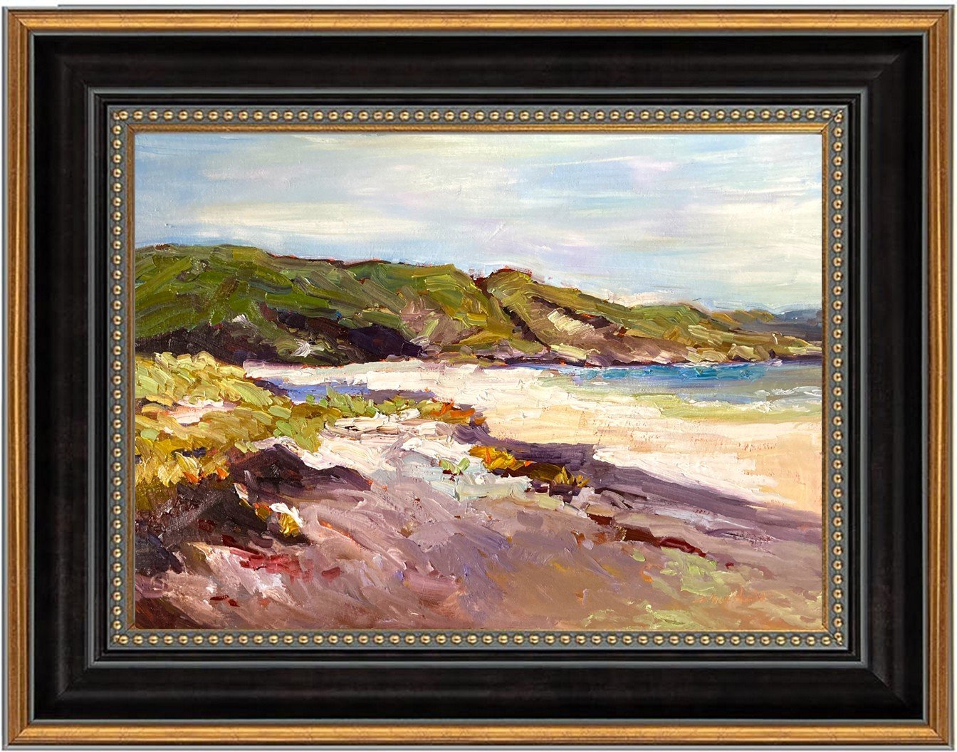 Coastal seafront 2 original oil.jpg