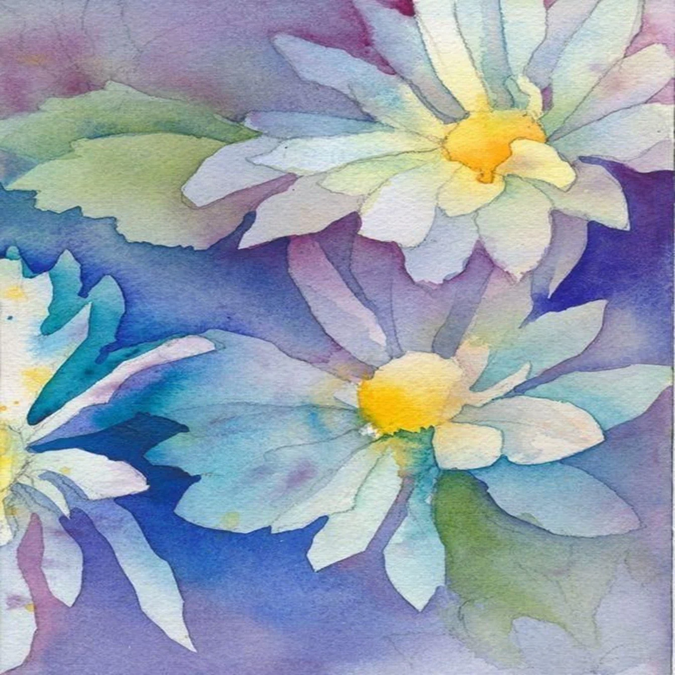 Daisy Love Watercolor Class Nary MN  APRIL 11, 2026