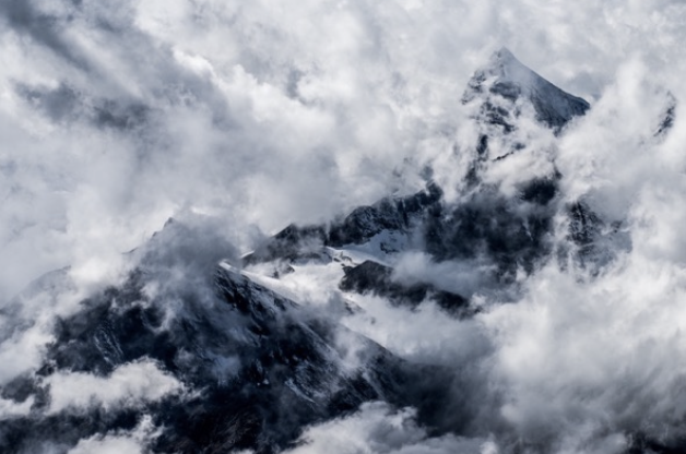OBERGABELHORN FEATHER, 70 x 105 cm, Edition Limitée 10 exemplaires dans le format CHF3330