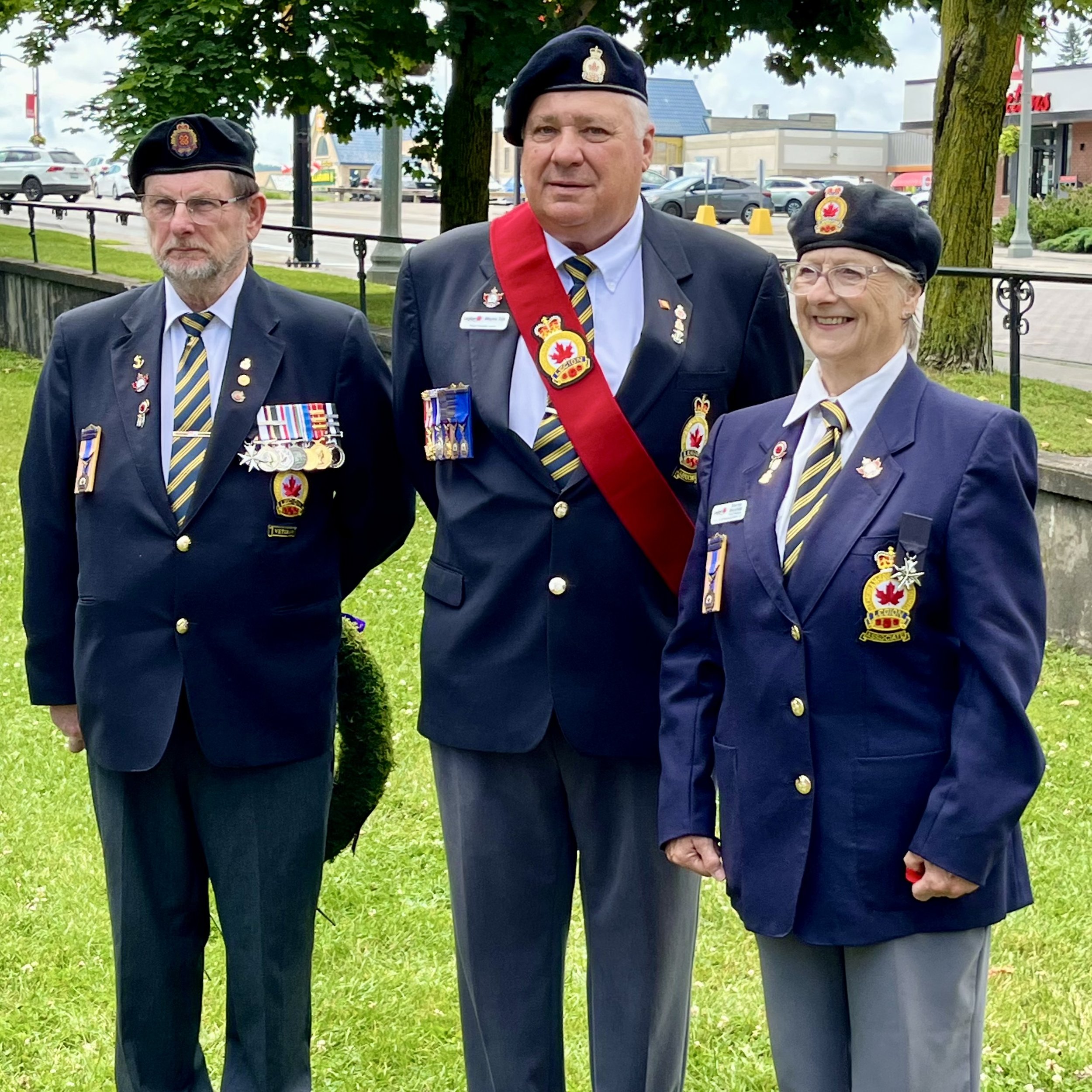 July 1, 2025 - Wreath in solemn remembrance of the Battle of Beaumont-Hamel honouring the brave souls of the Royal Newfoundland Regiment who fell on July 1, 1916.