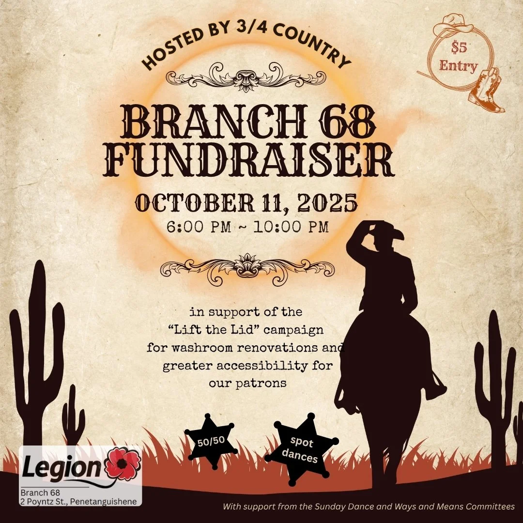 Branch 68 Fundraiser Dance Hosted by 3/4 Country