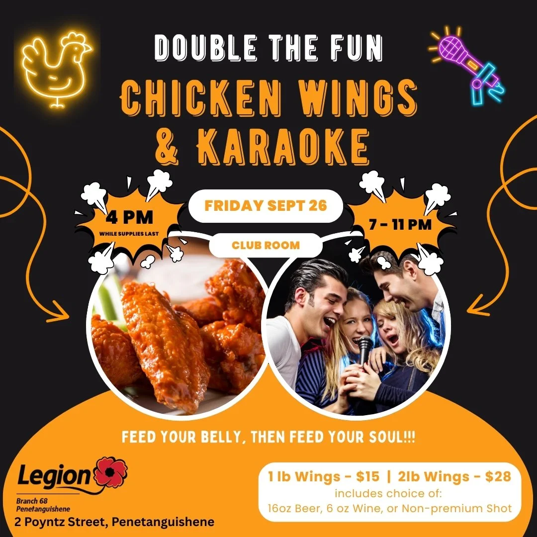 Double the Fun - Wings & Karaoke