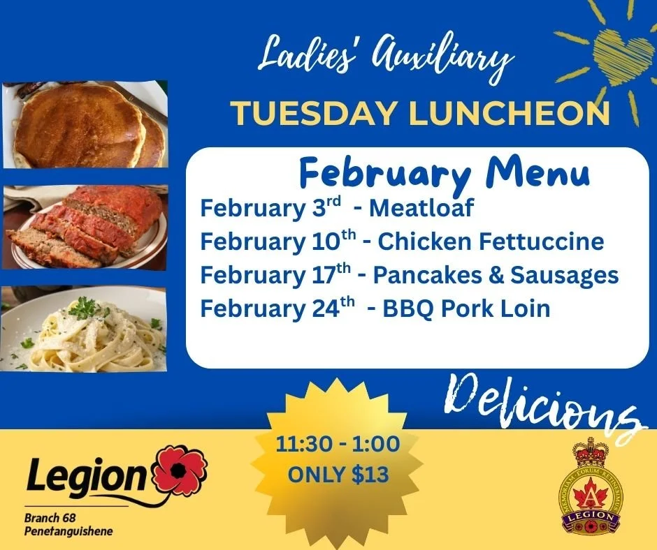 Ladies’ Auxiliary Weekly Lunch
