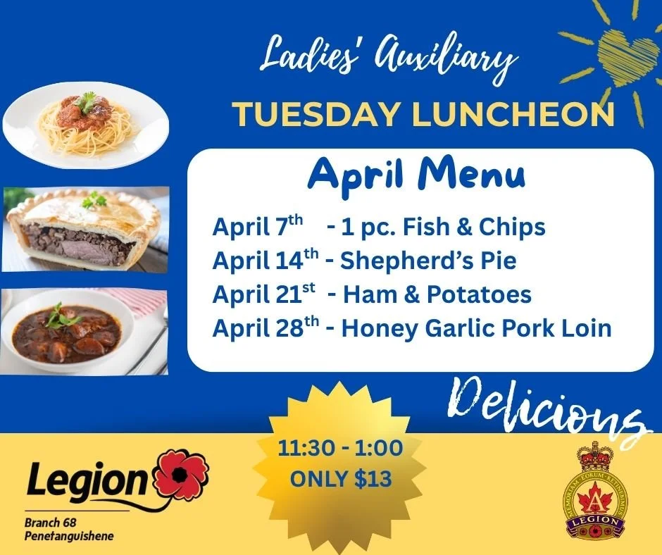 Ladies’ Auxiliary Weekly Lunch