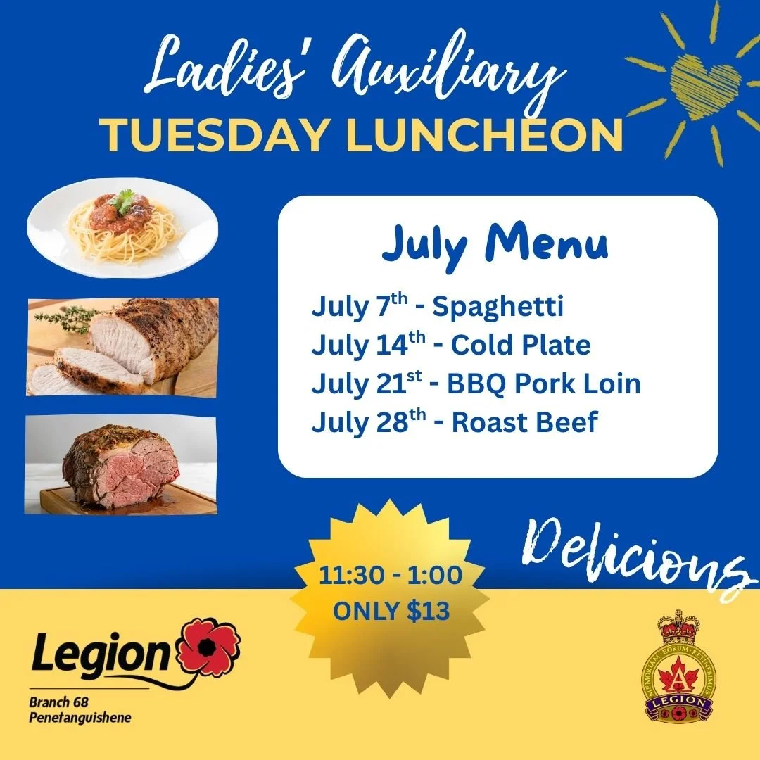 Ladies’ Auxiliary Weekly Lunch