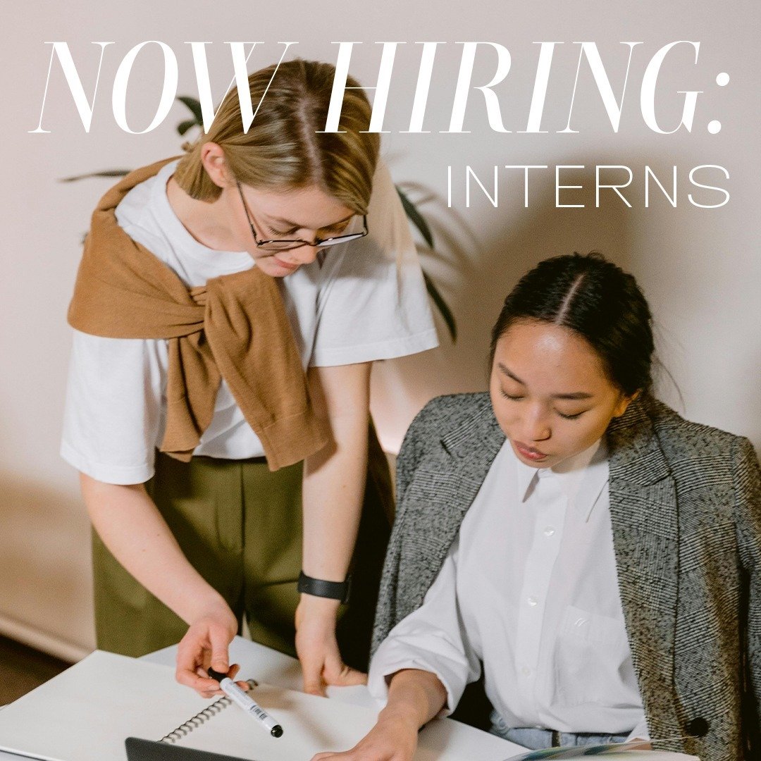 Now Hiring: INTERNS⁠
⁠
We are looking to bring on TWO new interns to get hands-on experience working with some of the most exciting fashion, jewelry, beauty, and home e-commerce brands! Deets below:⁠
⁠
✅ Accepting applications for a Paid Social Inter