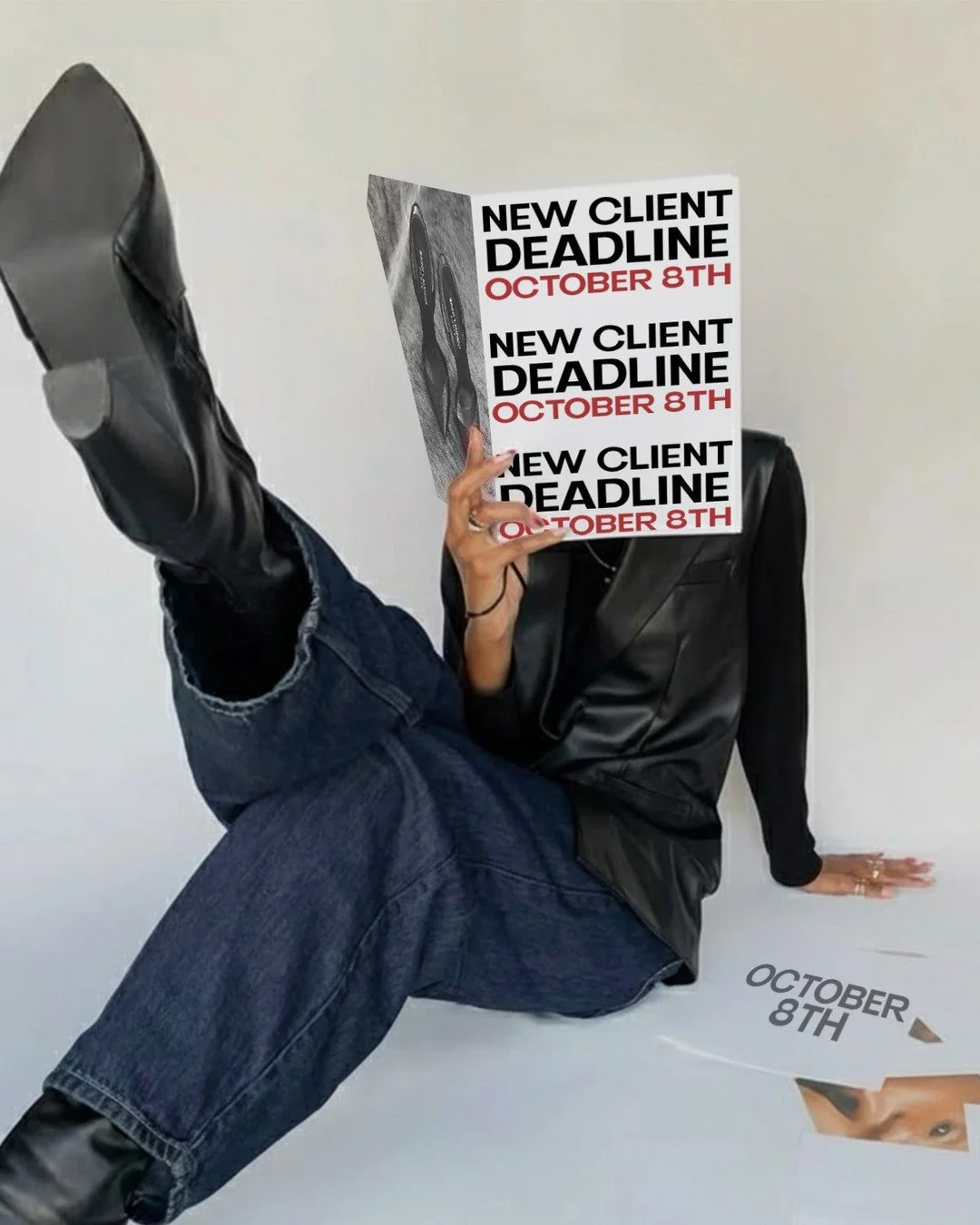Have you heard the news? 👀⁠
⁠
Our new client deadline is October 8th. 🗓️⁠
⁠
What does that mean? 🧐⁠
No more new clients until the new year! If you&rsquo;ve been thinking about maximizing your efforts for Q4, NOW is the time! ⁠
⁠
Click the link in 