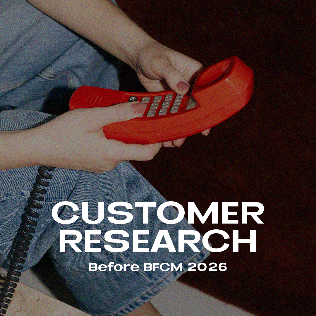 How To Do Customer Research Before BFCM 2026
