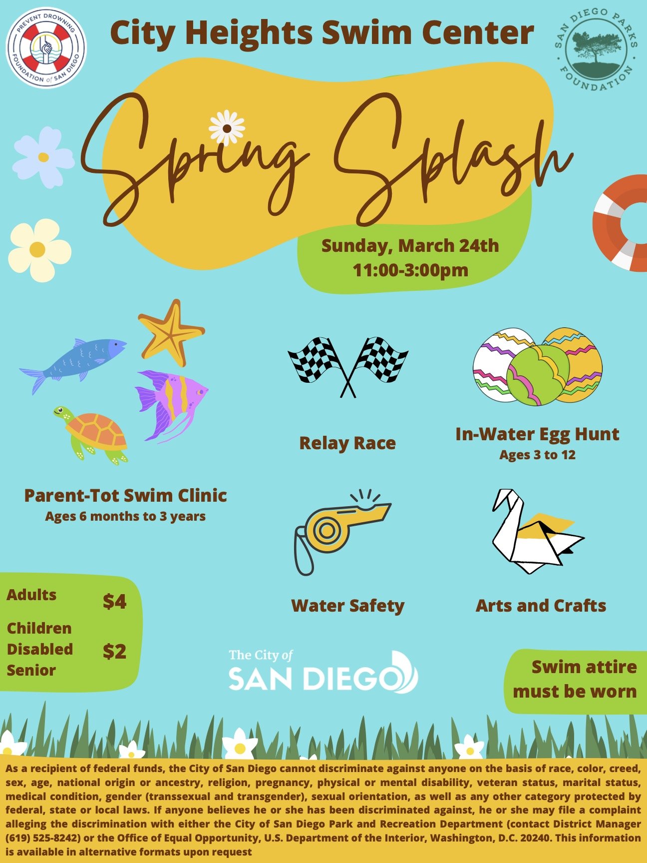 City Heights Swim Center: Spring Splash