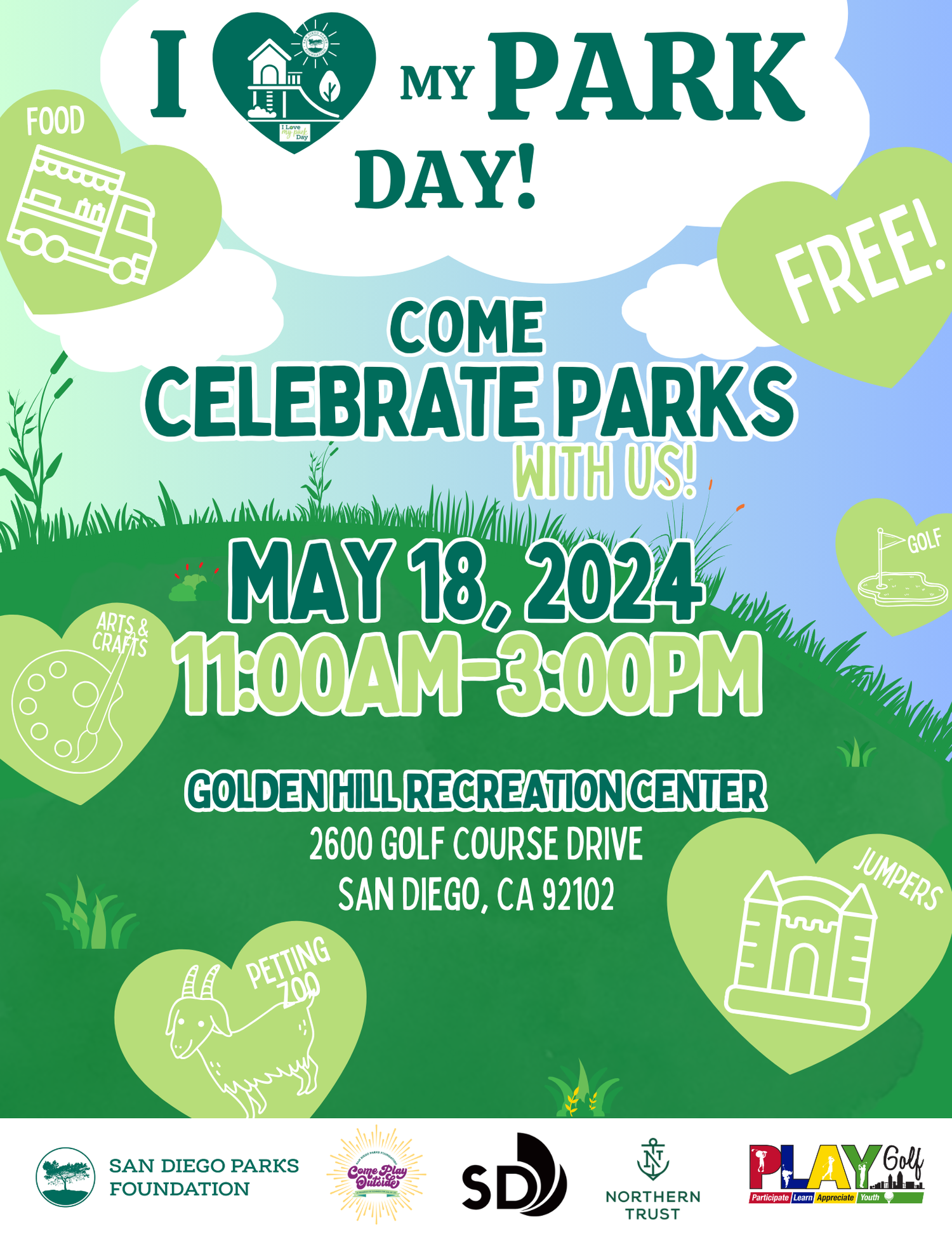 I Love My Park Day Support — SD Parks Foundation