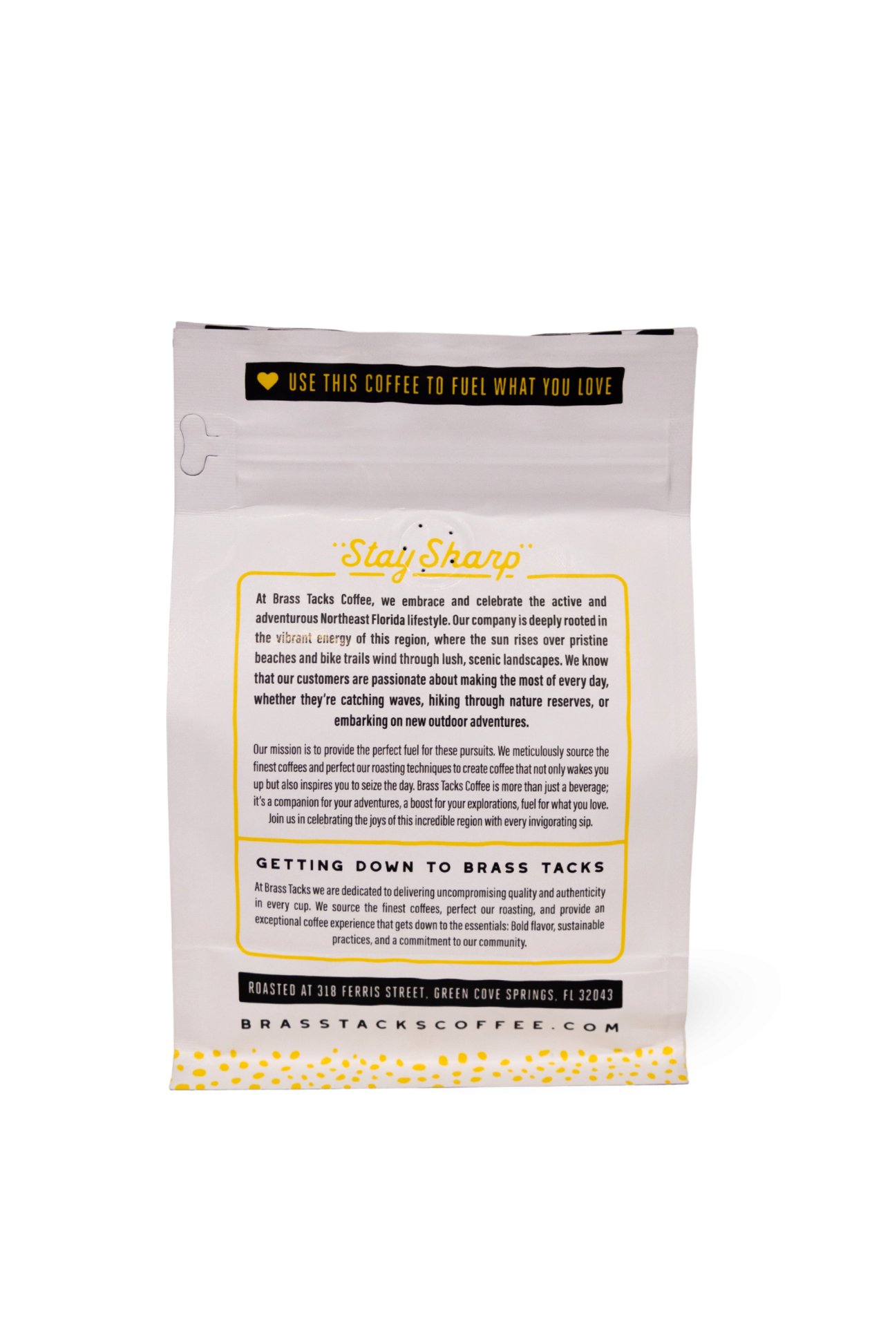Bag of Beach Cruiser Medium Roast coffee, easy-drinking blend with clean finish.png