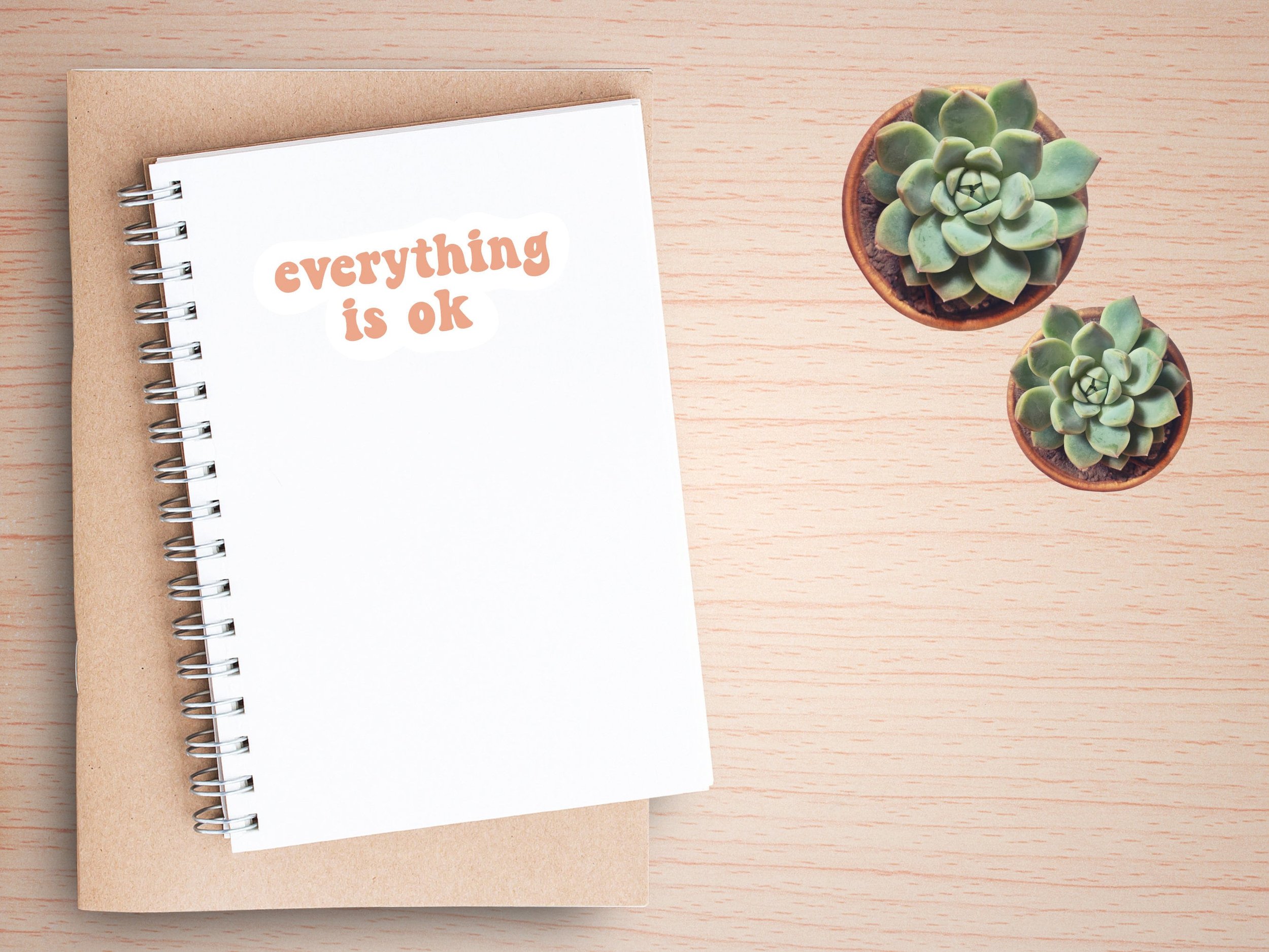 Mental Health Journal sticker - sticker for journals & planners