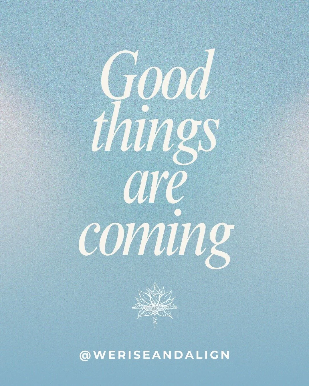 ✨Good things are coming✨

Believe it. See it. Manifest it.

Rise &amp; Align 🪷

#manifestationquotes #spiritualquotes #spiritualityquotes #quotes #quoteoftheday #manifestation #manifestationmagic
