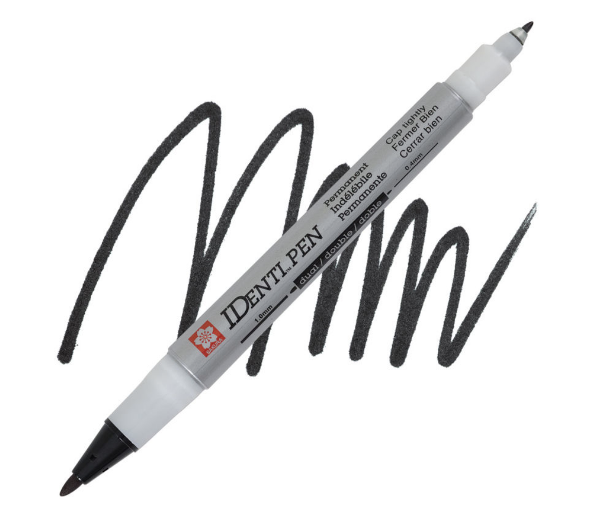 IdentiPent my favorite permanent pen for drawing in an art journal