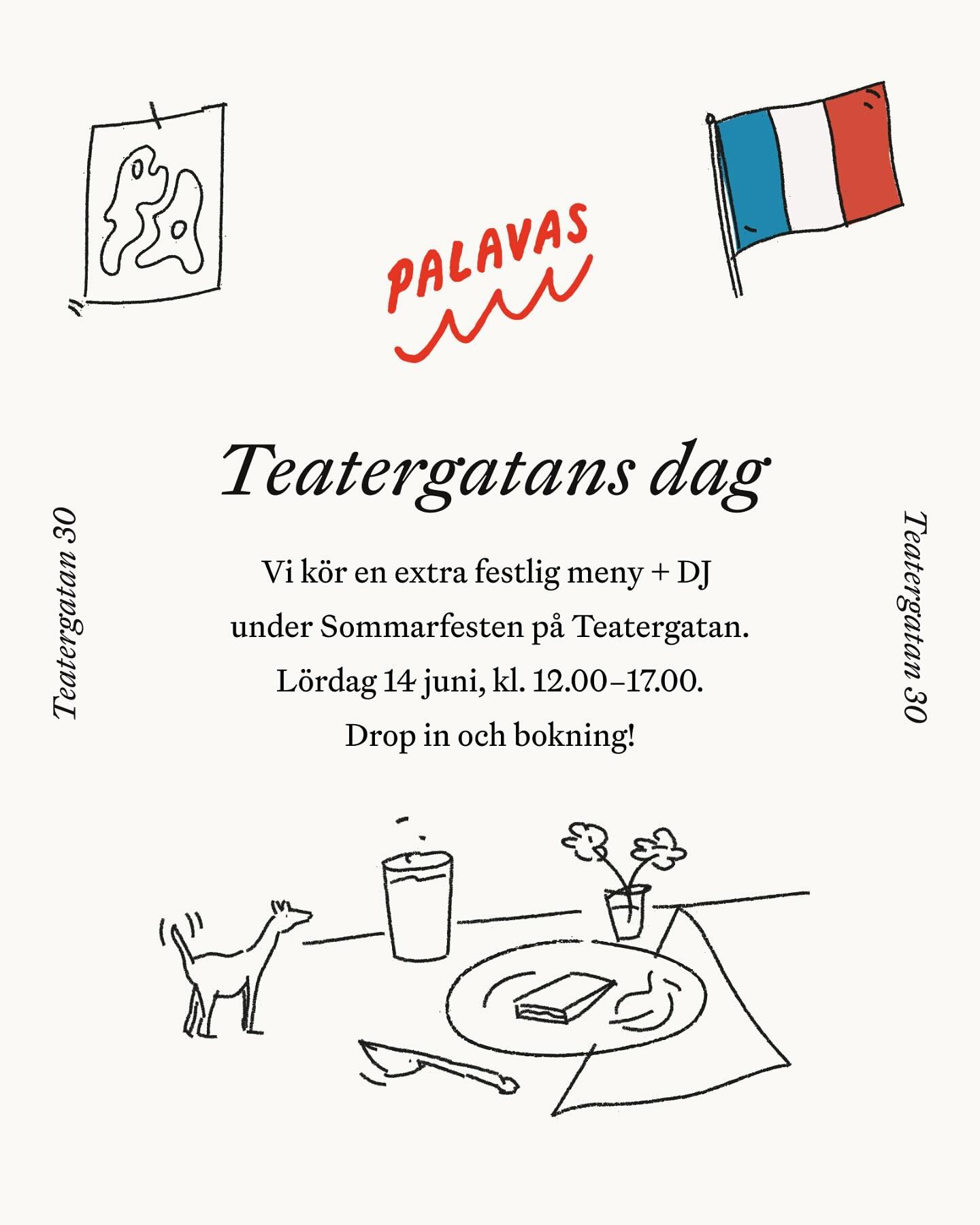 Vi har laddat upp med extra festlig meny, DJ som levererar vibbarna och fransk feeling deluxe 🇫🇷

Kom f&ouml;r maten, stanna f&ouml;r st&auml;mningen &ndash; eller tv&auml;rtom, vi d&ouml;mer ingen 😎
Drop in eller boka om du vill vara s&auml;ker p