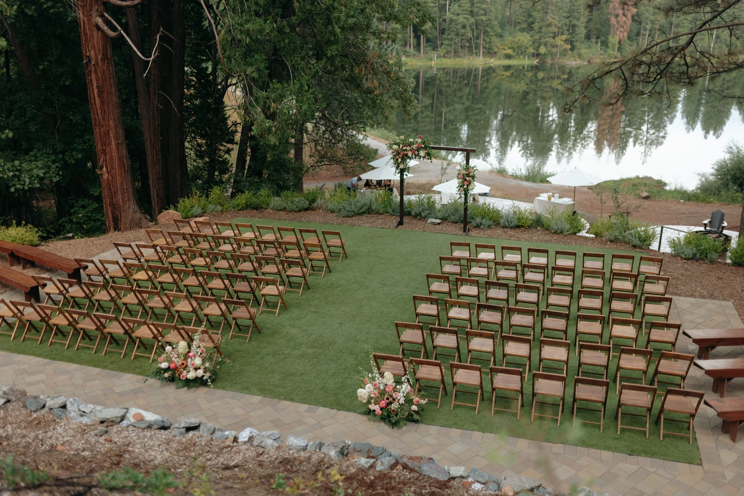 placerville wedding venue lake & wood