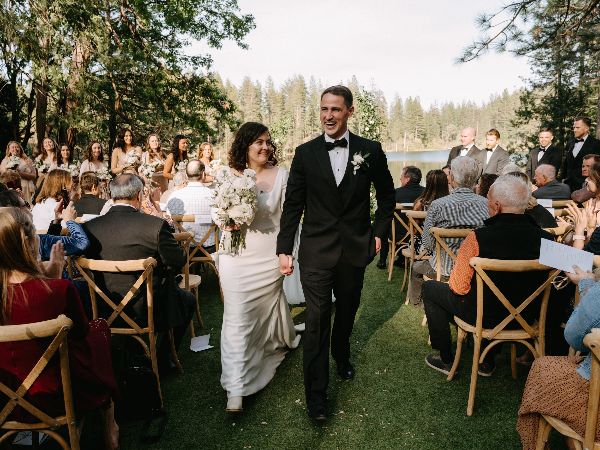 outdoor wedding ceremony