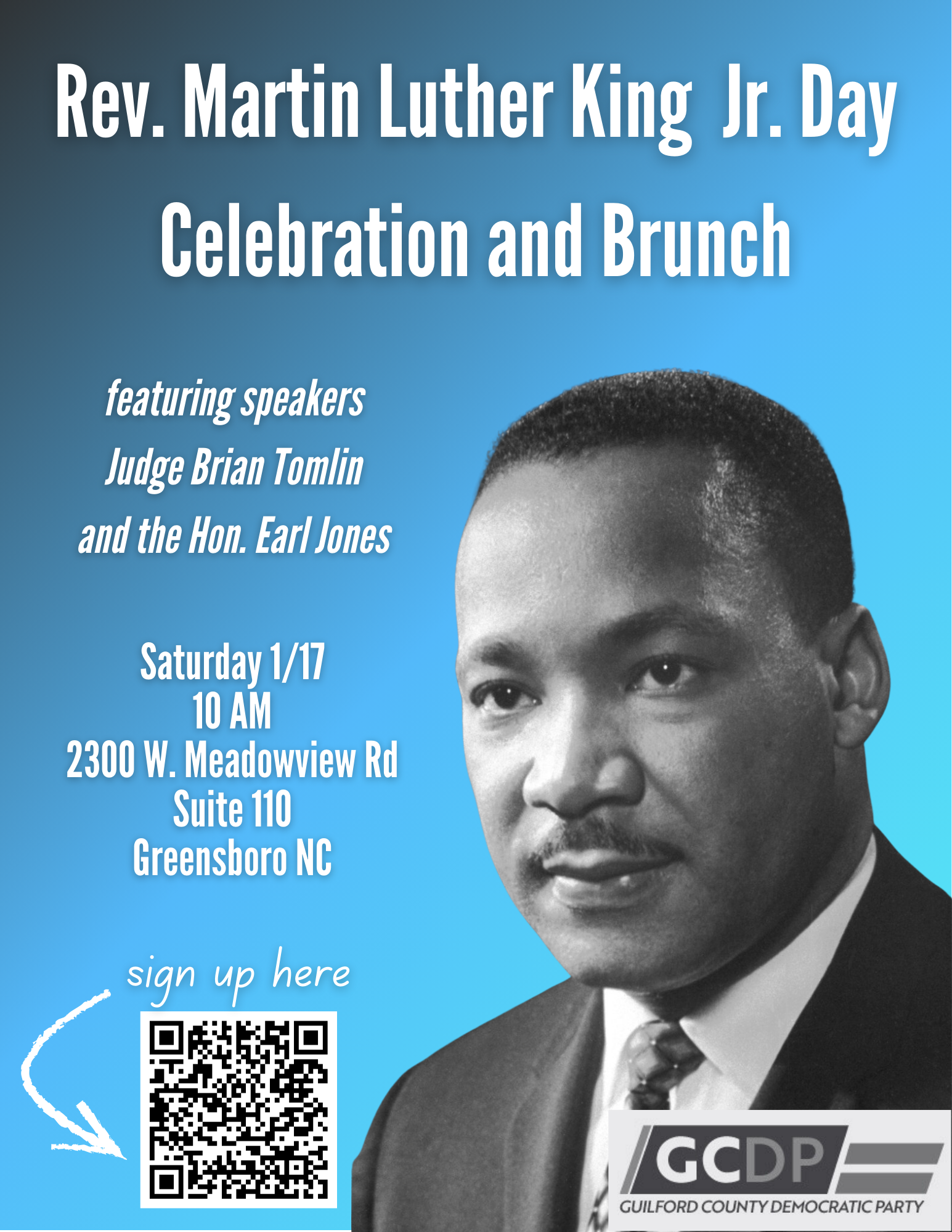 Rev Martin Luther King Jr Day Celebration & Brunch