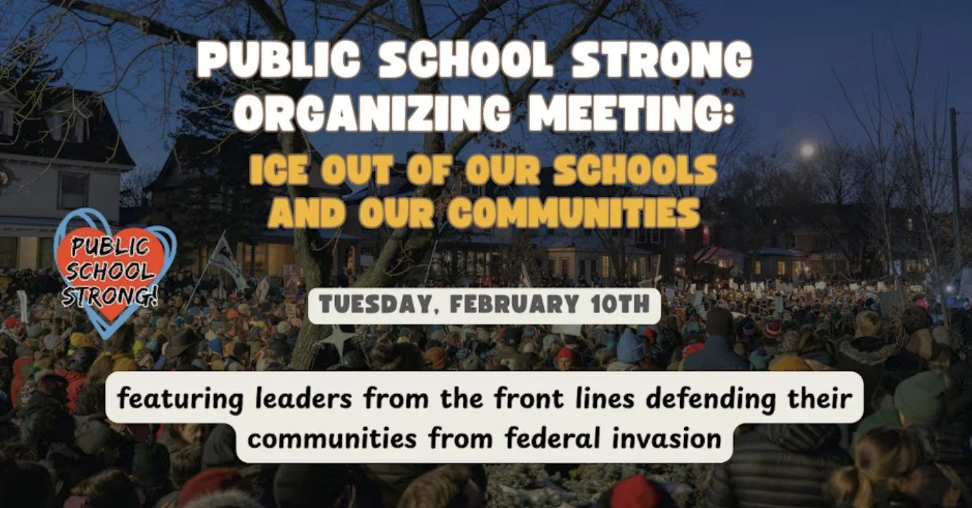 Public School Strong Organizing Meeting