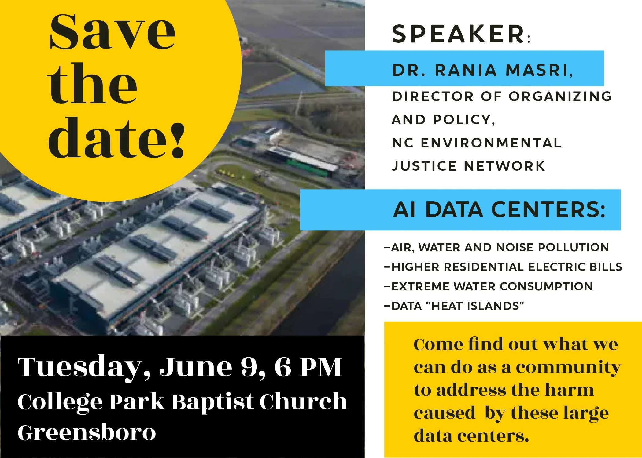 When AI Comes to Town:  The Real Life Impact of Data Centers in Our Communities