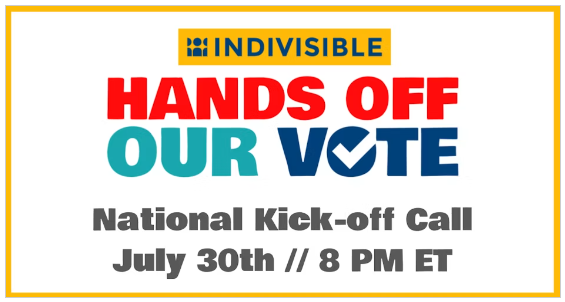 NEW: Hands Off Our Vote 