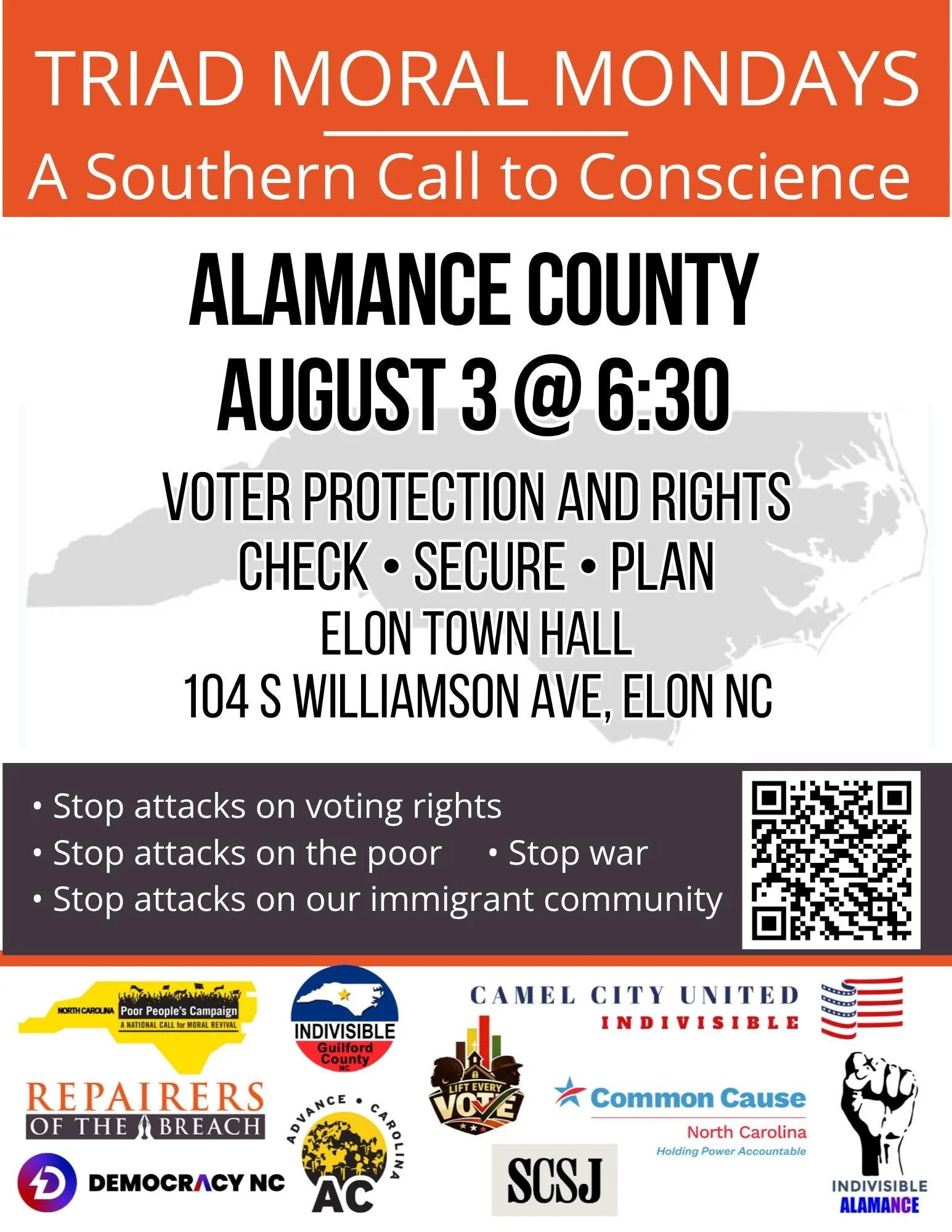 Triad Moral Mondays - Alamance County