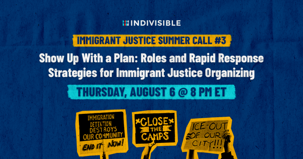 Immigrant Summer Justice Series - Roles and Rapid Response Strategies