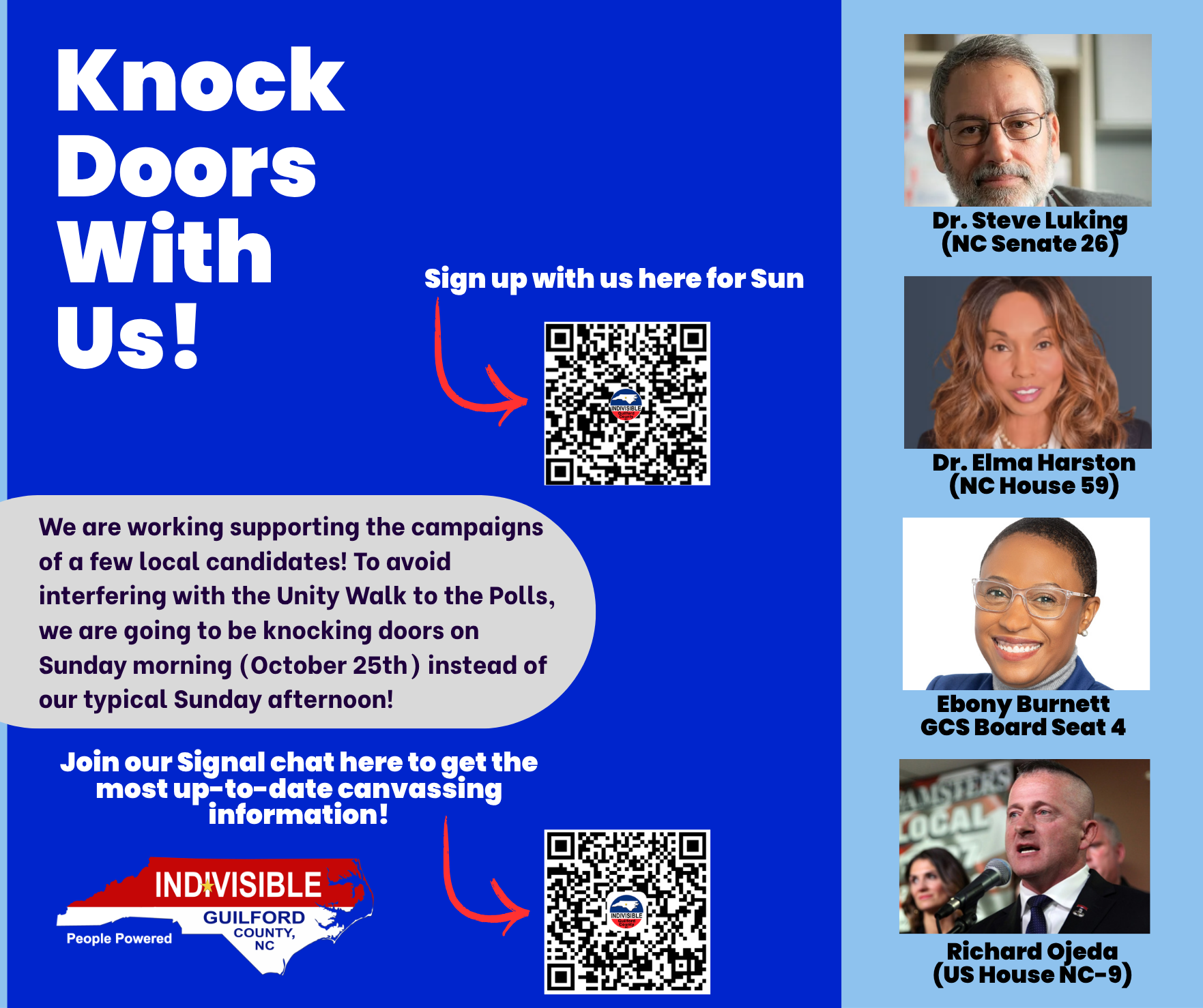 Knock Doors With Us