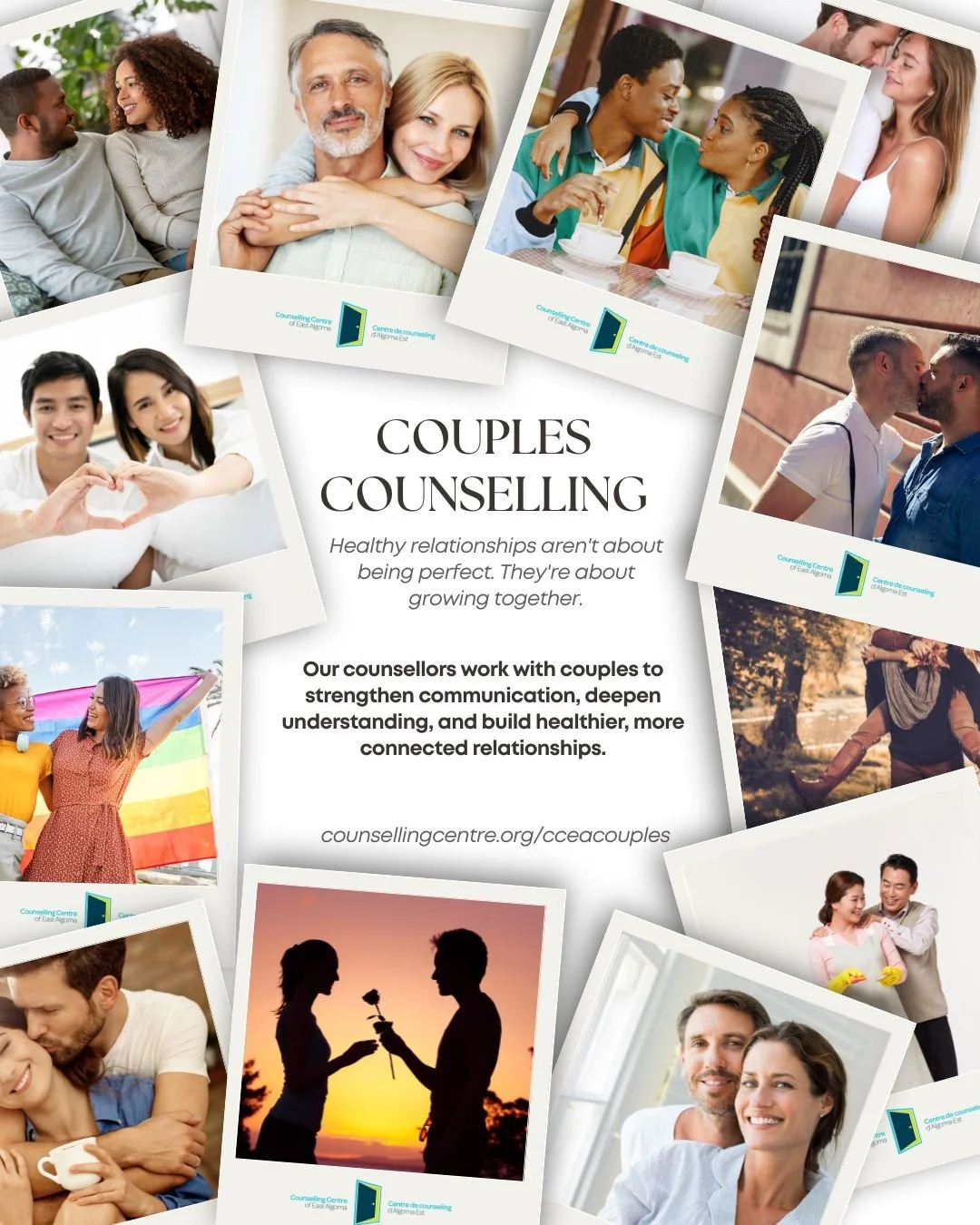 Stronger Relationships Start with Conversation

Every relationship has challenges. Sometimes couples get stuck in the same arguments, struggle to communicate, feel disconnected, or simply want to strengthen their relationship.

Couples counselling at