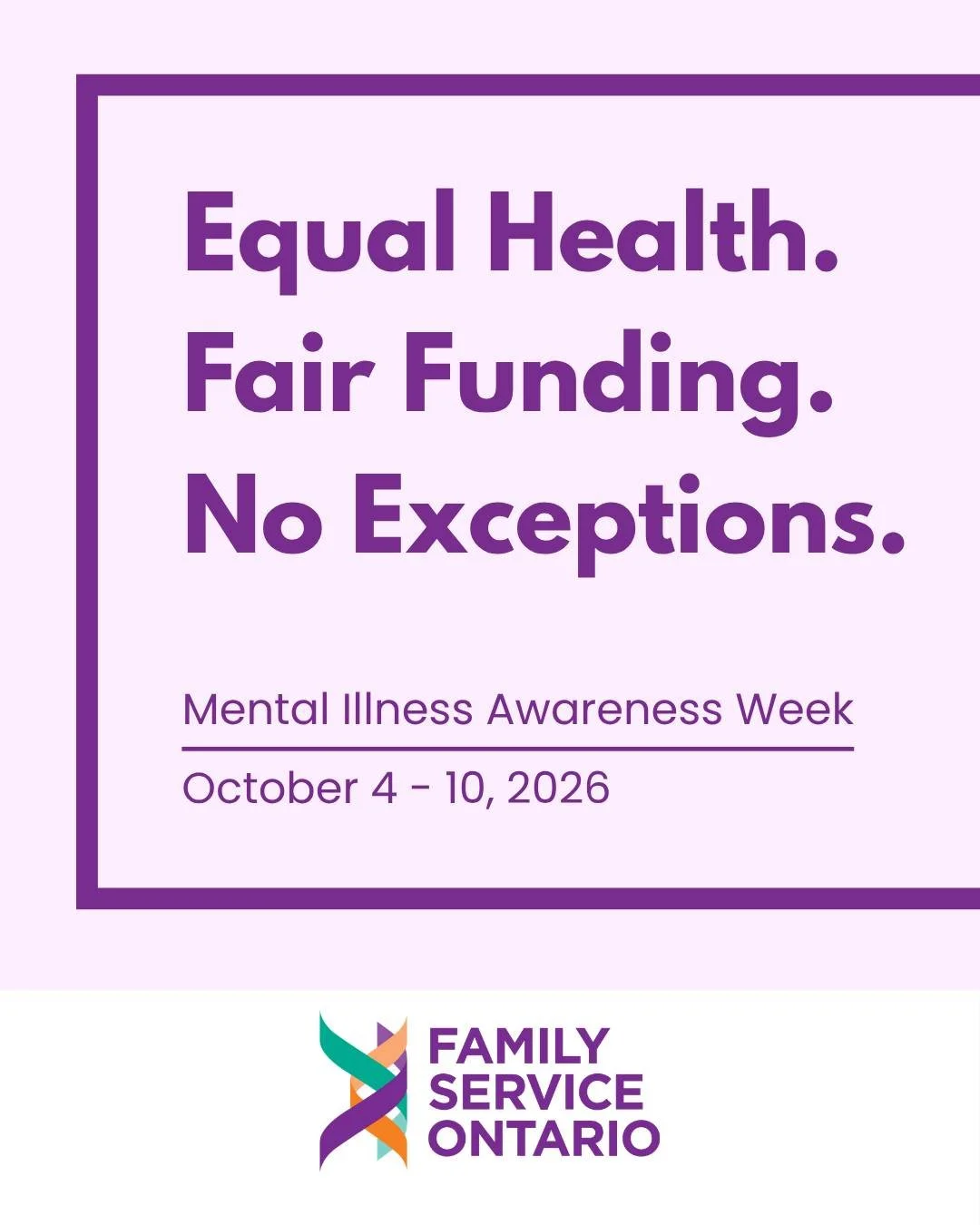 During Mental Illness Awareness Week, we&rsquo;re
joining the Canadian Alliance on Mental Illness and
Mental Health in encouraging conversations about
mental health and the importance of access to
care. Whether you&rsquo;re supporting yourself, a fam