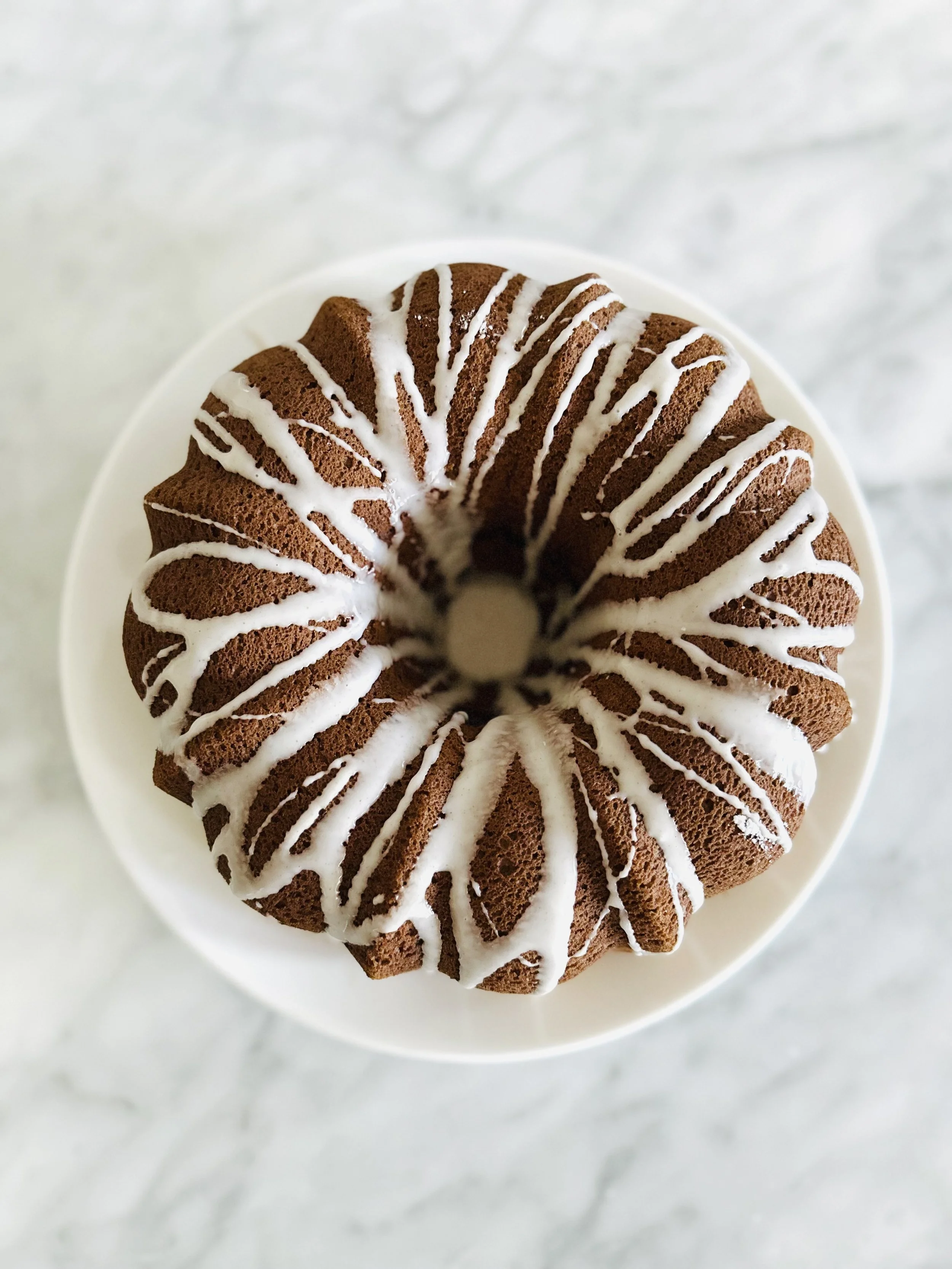 GF Banana PB Chocolate Cinnamon Swirl Bundt
