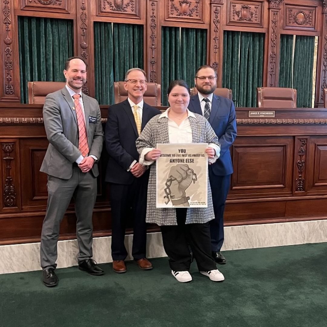 Buffalo junior and High Plains Technology Multimedia student Lily Ramon was recently awarded first place in the State &ldquo;Oklahoma Law Day&rdquo; art competition with her original artwork. Ramon was presented a plaque and cash award at the Oklahom