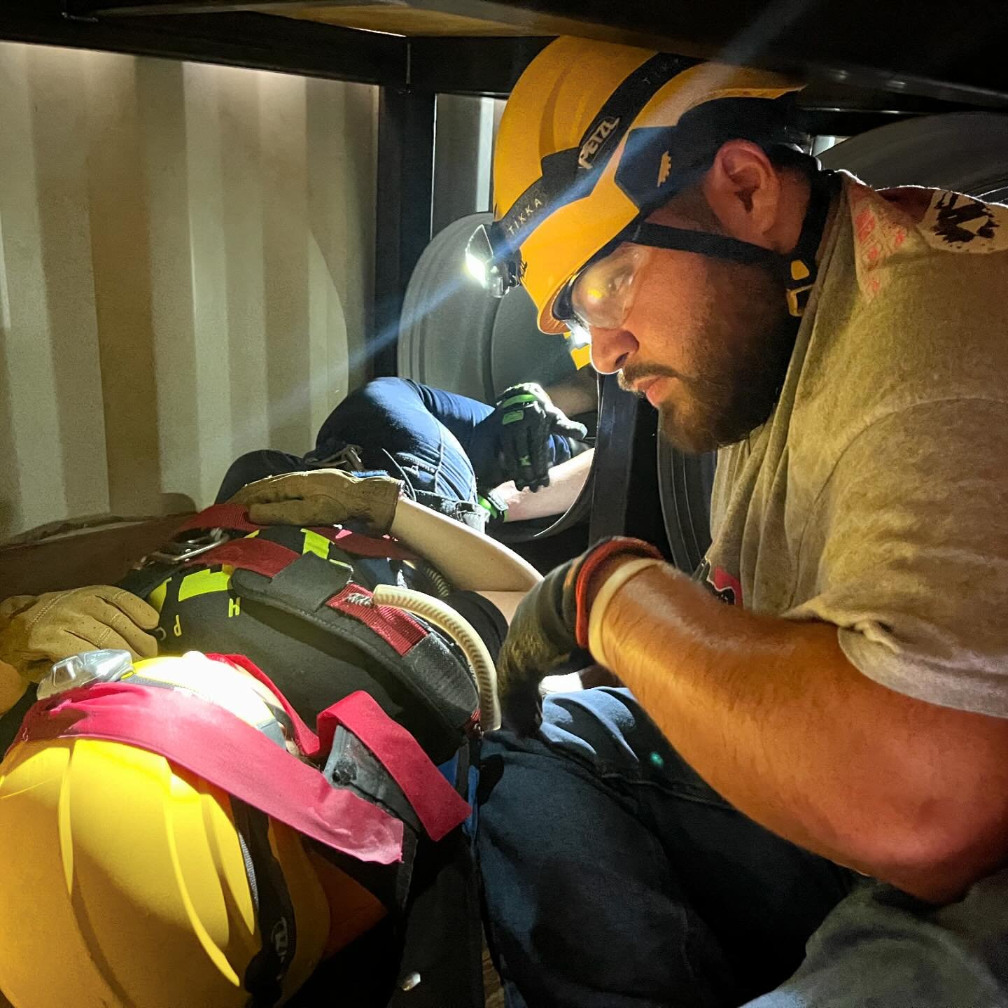 Advanced Wind Tech students completed the GWO - Advanced Rescue Training this week!