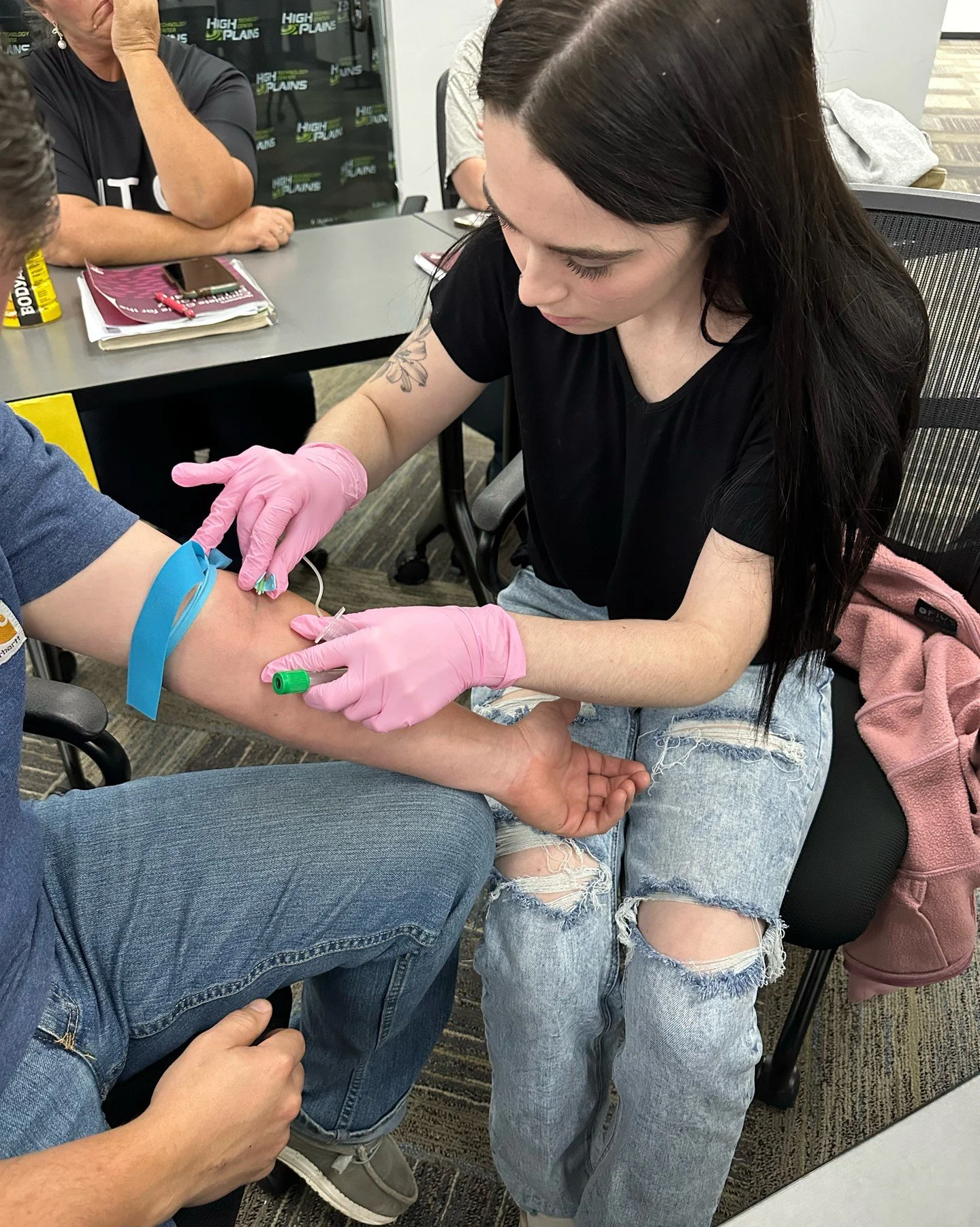 💉 Our evening Phlebotomy students have been hard at work&mdash;and it shows! 👏

These dedicated learners successfully completed their training, gaining valuable hands-on experience and confidence in their skills. We&rsquo;re so proud of their commi