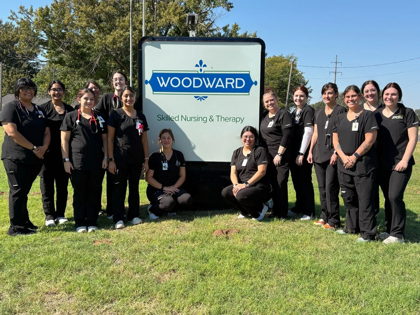 The Practical Nursing class recently completed their Clinical I experience at Woodward Skilled Nursing &amp; Therapy! 👩&zwj;⚕️🩺