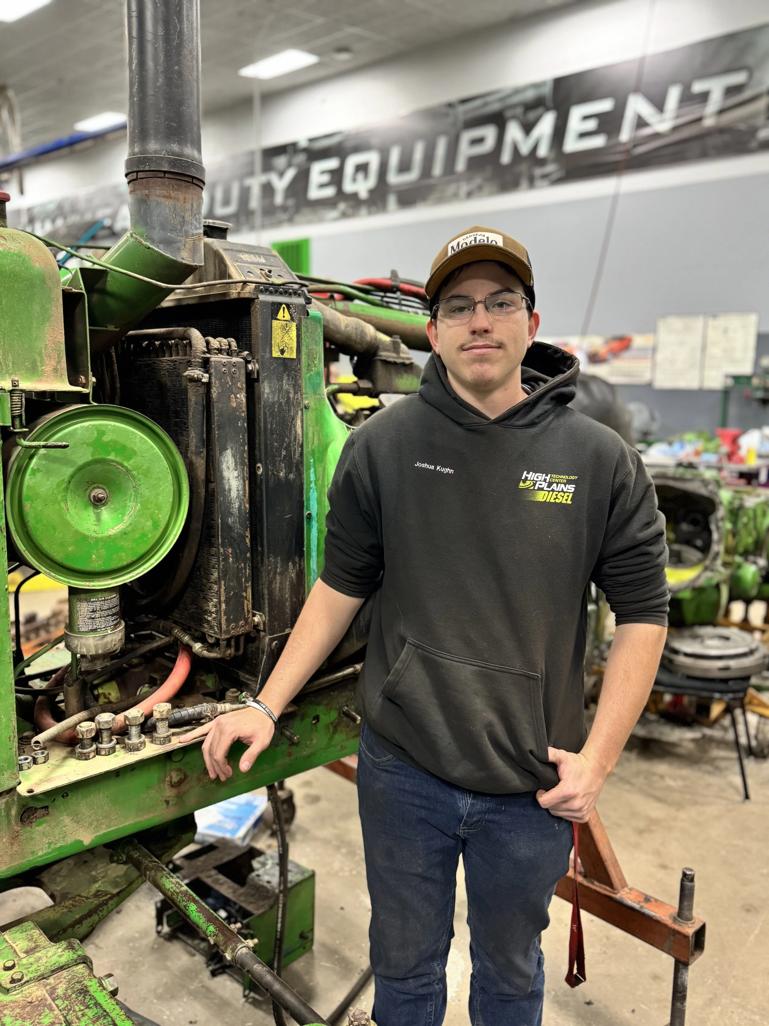 Student Spotlight: Joshua Kughn - Fueled by Passion for Diesel Mechanics