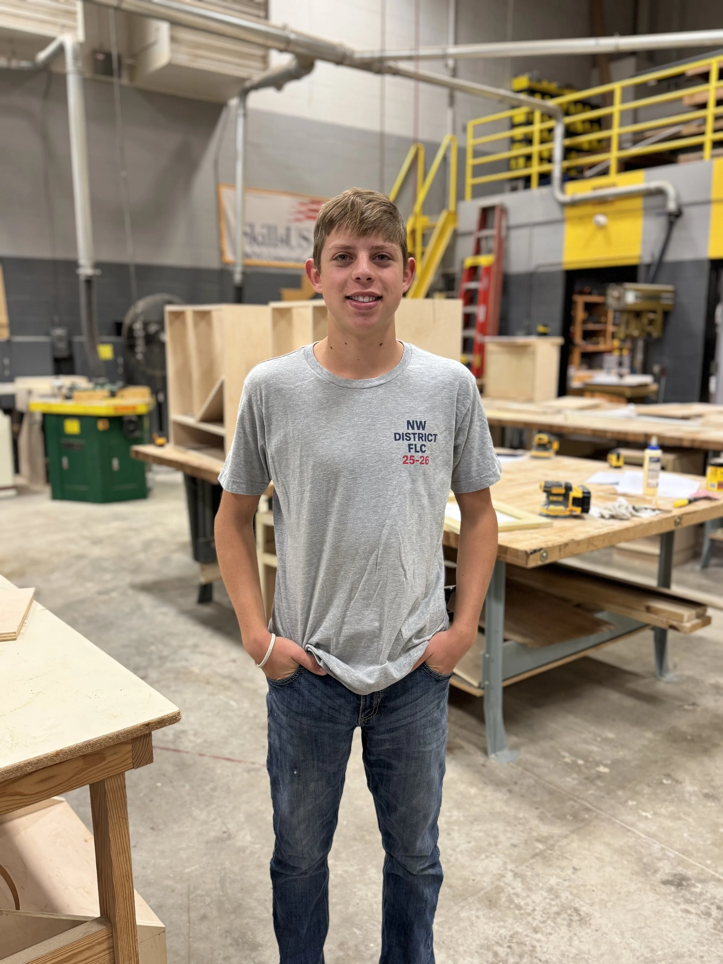 Student Success Spotlight: Dean Friend — Building His Future, One Project at a Time