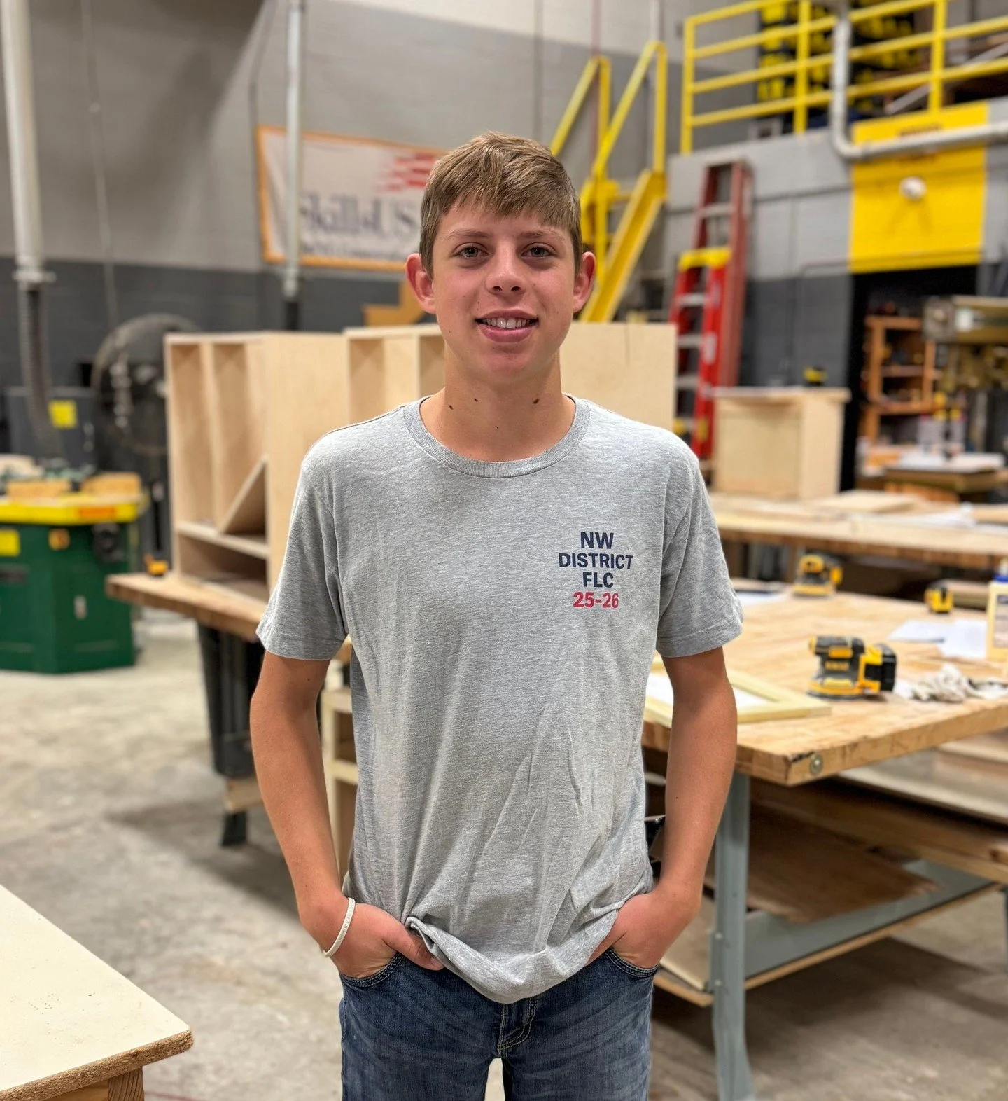 HPTC Student Success Spotlight: Dean Friend &mdash; Building His Future, One Project at a Time

Mooreland High School senior Dean Friend is making his mark in the Construction program at High Plains Technology Center. Known for his strong work ethic 