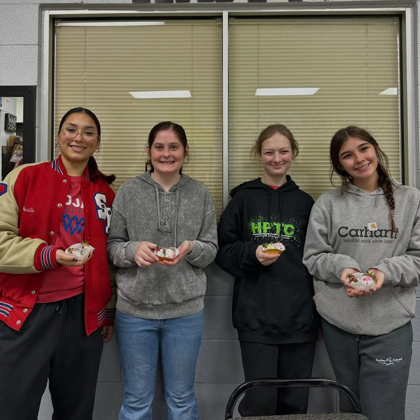 Our Teacher Prep students are serving up the love in the snack bar! 💕🍓 They&rsquo;ve been working on Valentine&rsquo;s snack activity ideas and put them into practice by decorating delicious chocolate-covered strawberries. What a sweet way to learn