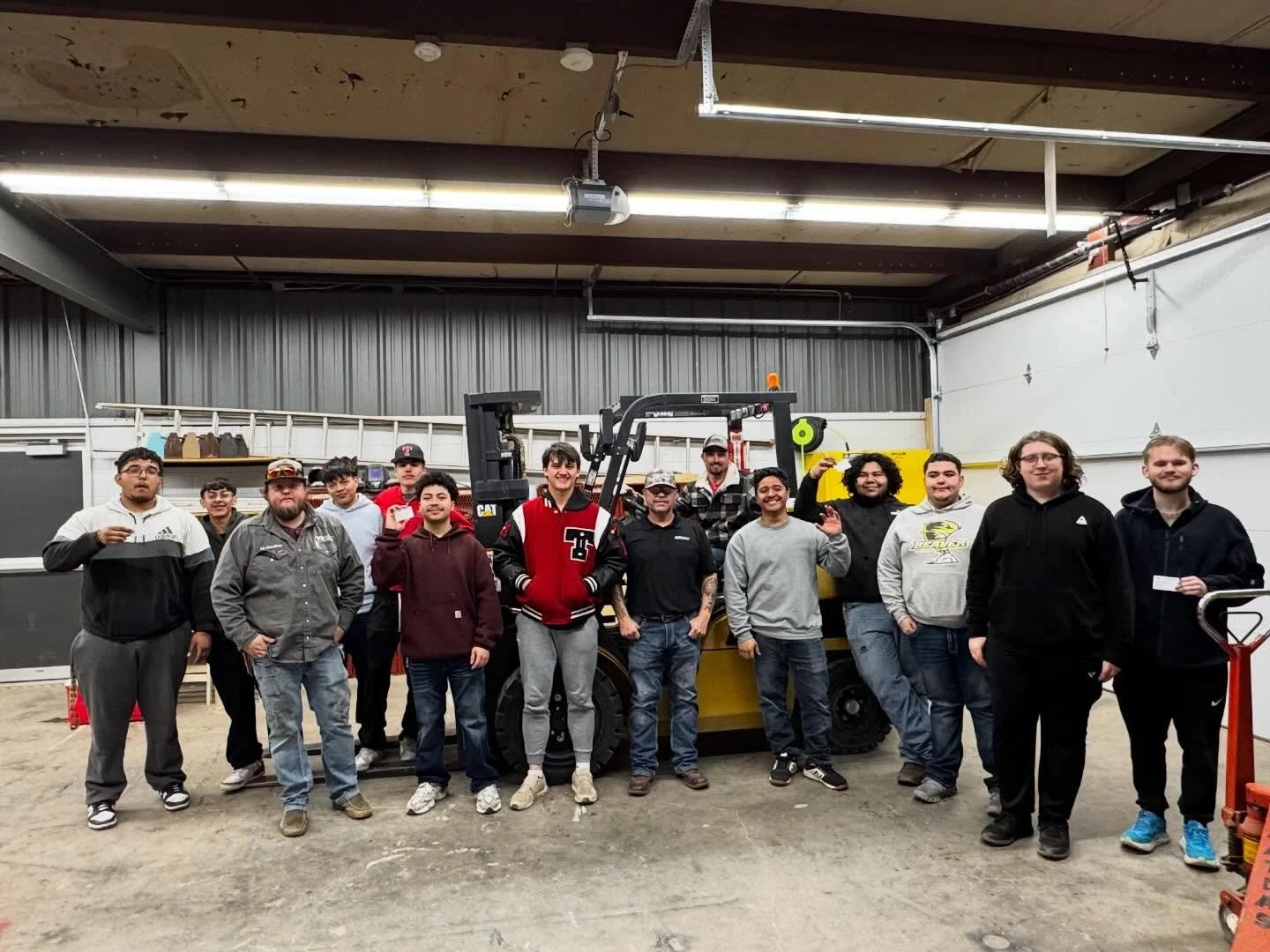Beaver County now has 11 newly certified forklift drivers! 

Congratulations to these HPTC Beaver County welding students on earning their forklift certification. Thank you to Jathan Medina for teaching the class and helping students gain an importan