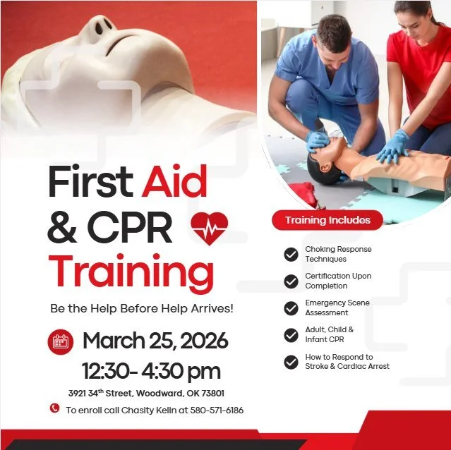 Be prepared to respond when it matters most. ❤️

High Plains Technology Center will host a First Aid &amp; CPR Class on March 25 from 12:30&ndash;4:30 PM. This hands-on training will equip participants with essential lifesaving skills, including how 