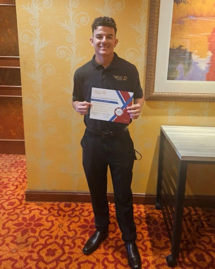 HPTC Beaver County Health Careers student Daniel Ponce Villalobos placed 5th in Medical Math at the State HOSA Leadership Conference. 👏
