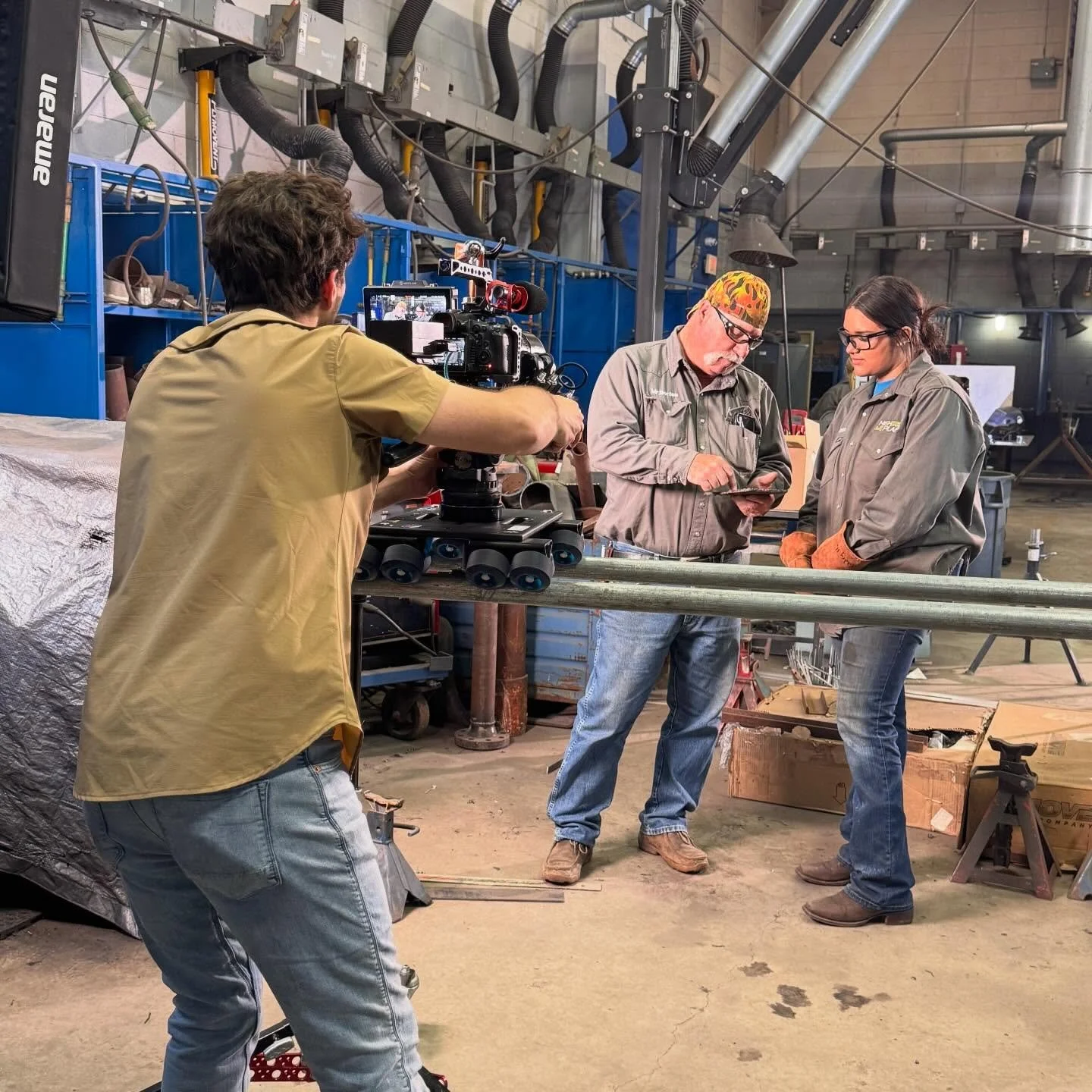 Today was an exciting day for HPTC!

Four of our outstanding students were selected from an incredibly competitive pool of nominees to be featured in an upcoming promotional video for Oklahoma CareerTech.

Congratulations to:

* Luis Soto &ndash; Aut