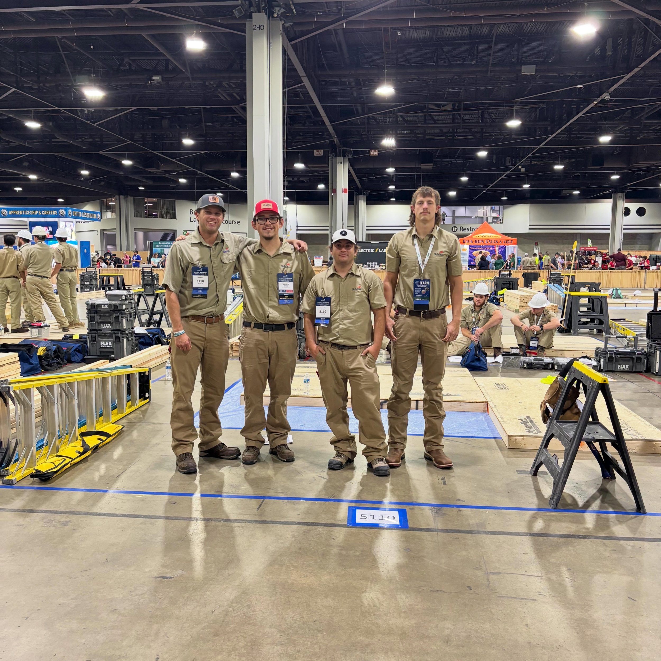 Yesterday was the first day of Team Works competition at SkillsUSA Nationals! The HPTC team spent the day collaborating, problem-solving, and putting their skills to the test.

They have another full day of competition ahead today. Good luck, team!