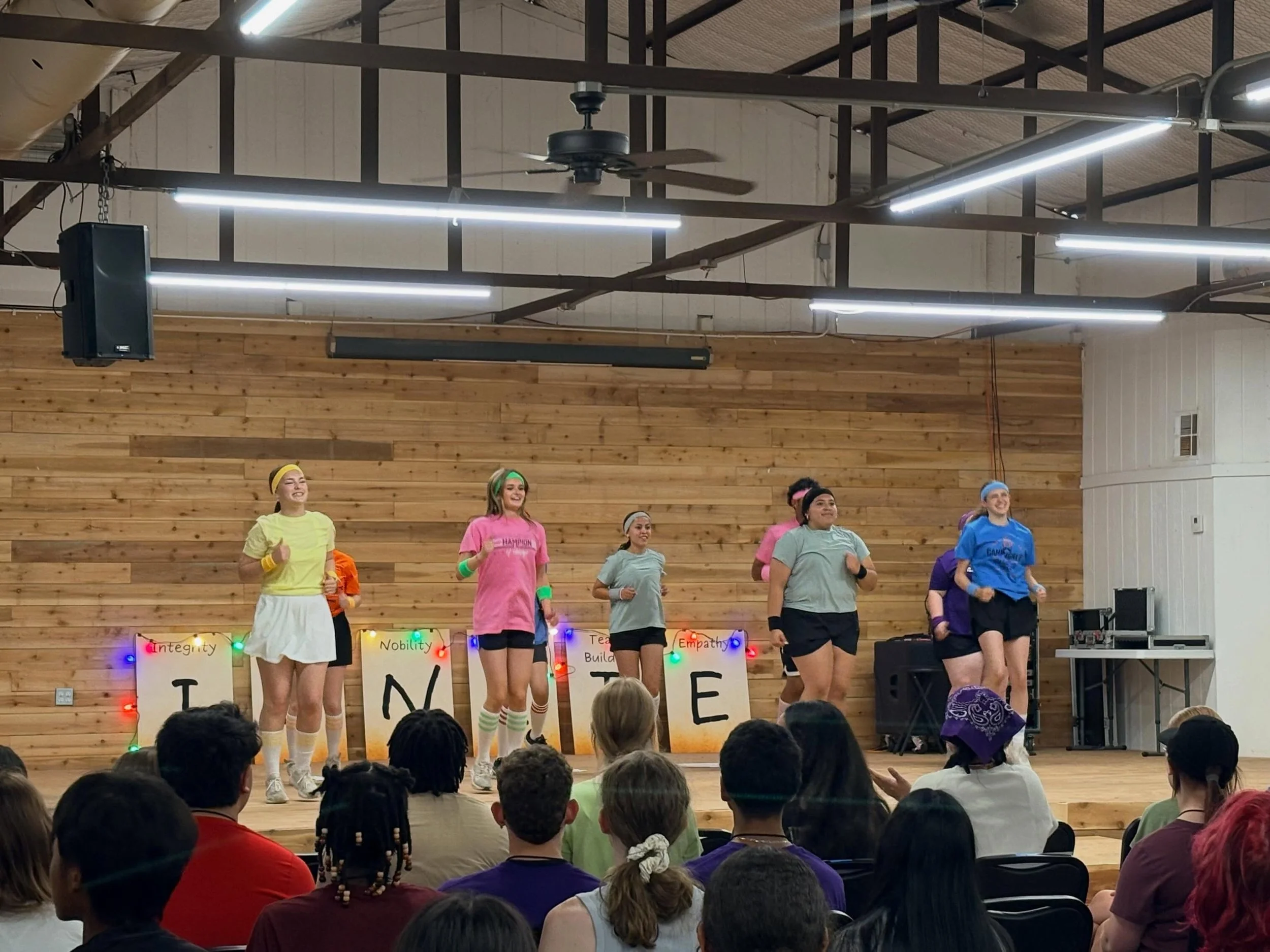 HOSA members and State Officers are learning, leading, and growing at Camp Ignite! 🔥

Through fun activities, teamwork, and hands-on experiences, students are building confidence and exploring future careers in healthcare.

As part of camp, particip