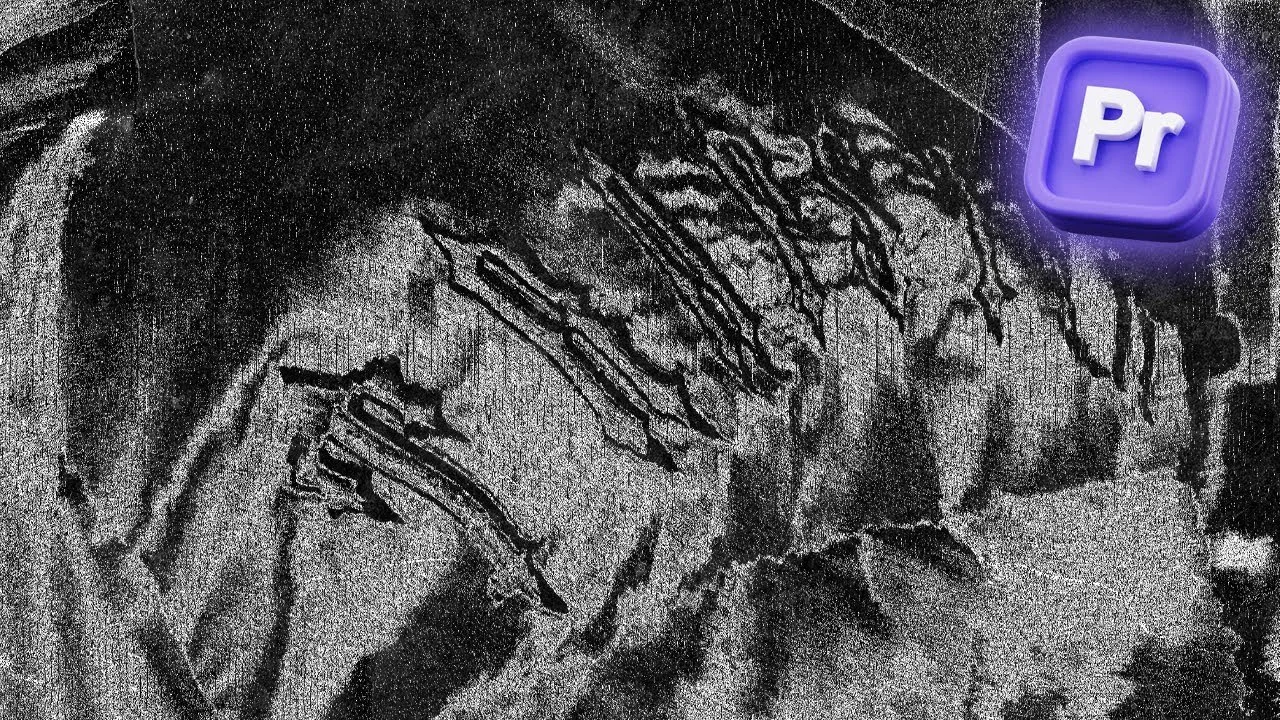 BLACK & WHITE GLITCH EFFECTS