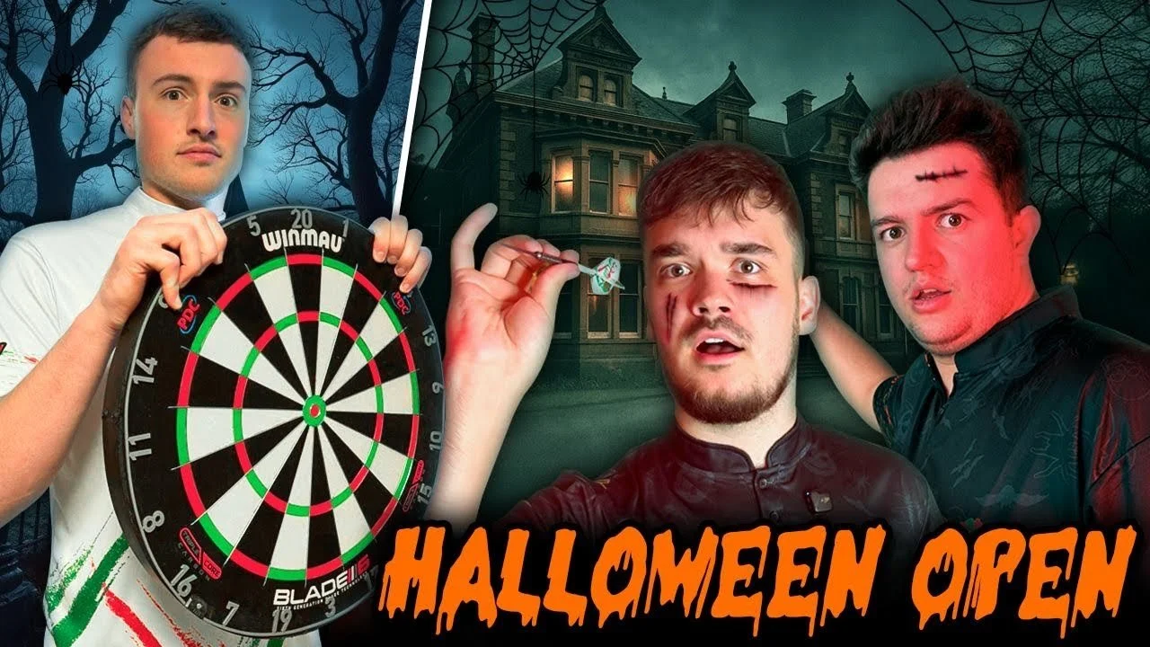 Our SCARIEST Darts Competition YET! | HALLOWEEN OPEN