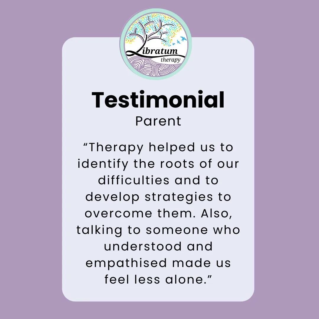 Take a look at people's experience of therapy with us at Libratum. 

If you are considering therapy and have questions about how it will work for you, feel free to get in touch with us. We are happy to help and can offer you a free 15 minute consulta