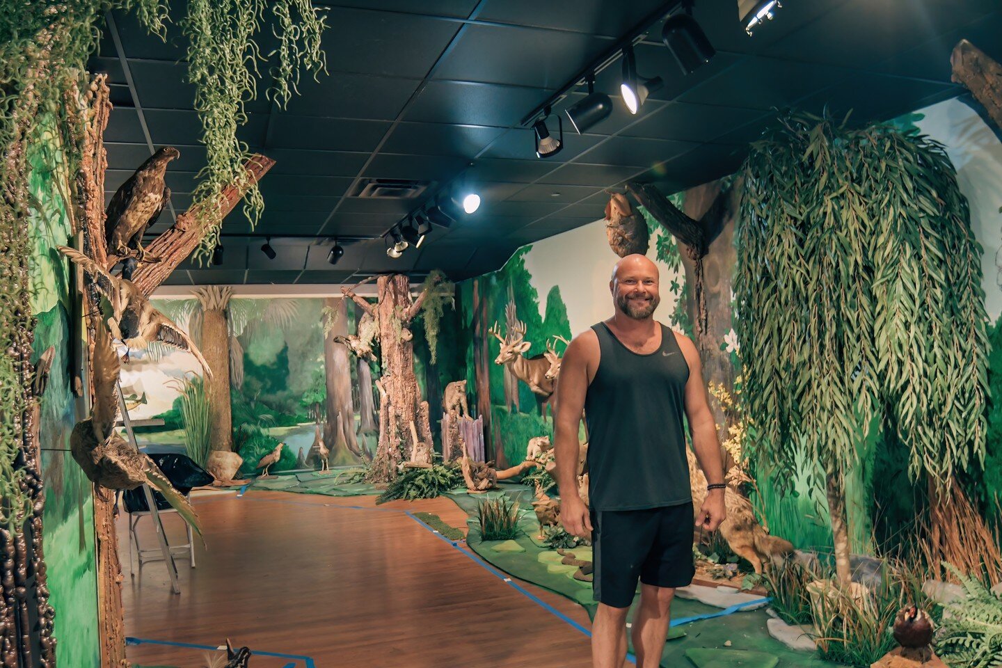 It's time to meet the artist! 👋🏼

We're thrilled to show off the hard work-in-progress local creative, Judson Arce. 
He has spent countless hours updating our permanent Animal Exhibit to relaunch in September 2022. 

We are in absolute AWE of how i